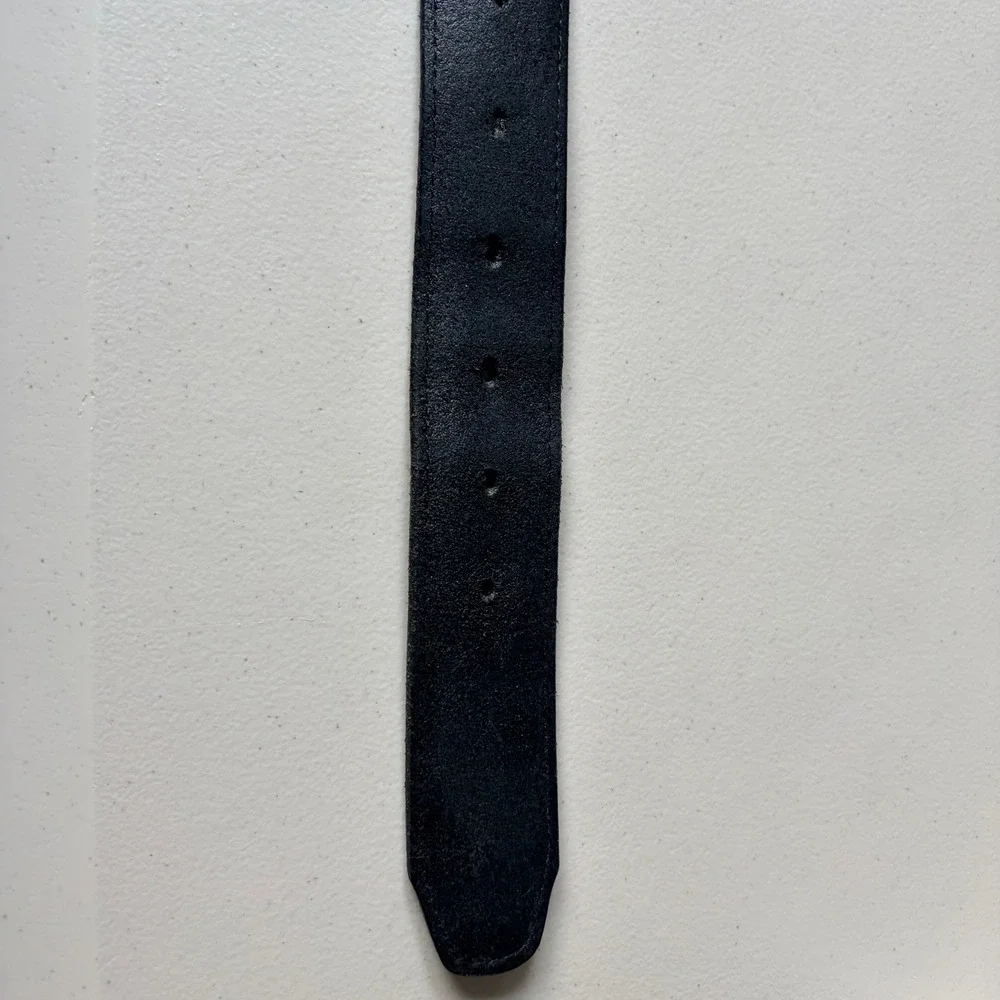 Levi's Genuine Leather Belt Small 30-32 Black 11LV1200